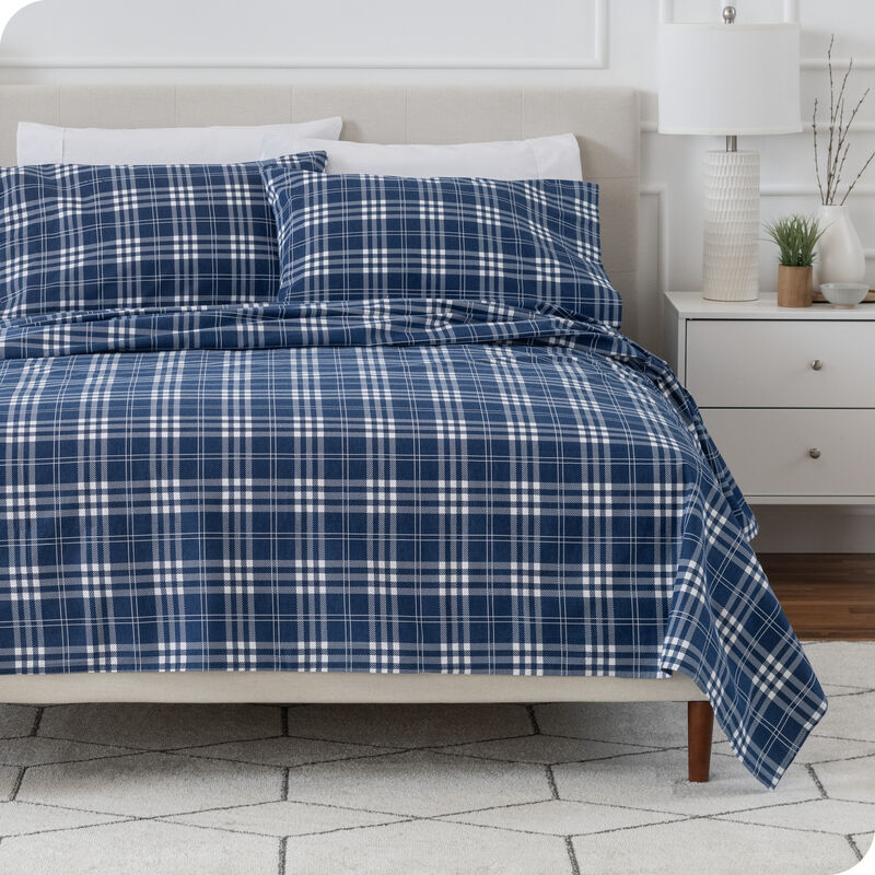 Soft & Cozy 100% Cotton Flannel Printed Pattern Sheet Set image number 3