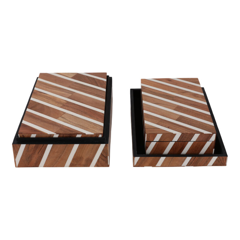 S/3 Diagonal Lines Boxes image number 3