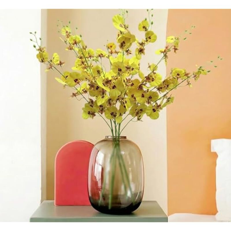 4 Pack Artificial Outdoor Plants Home Decor Small Mini Pots image number 3