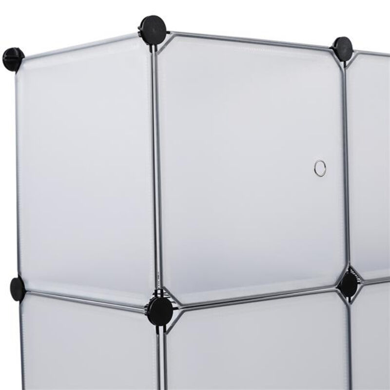 Stackable Cube Storage Shelving Unit, Bookcase Organizer for Closet, Books, and Toys