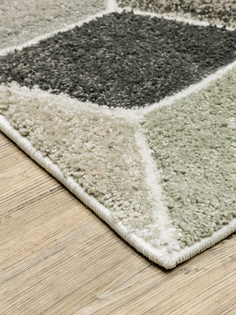 Cambria 3'3" x 5' Ivory Rug image number 1