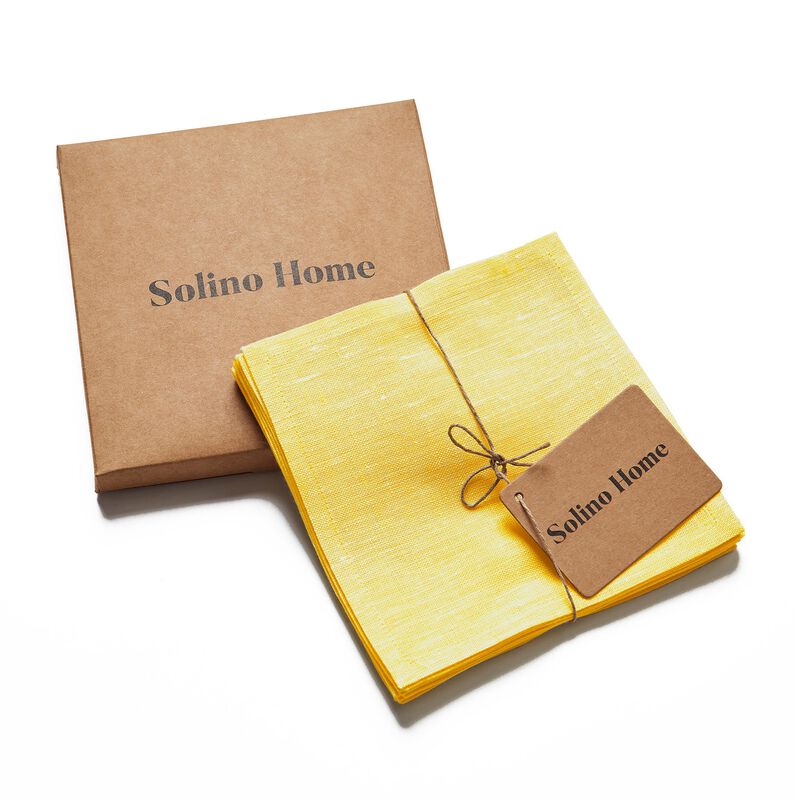 Linen Cocktail Napkins - Athena image number 3