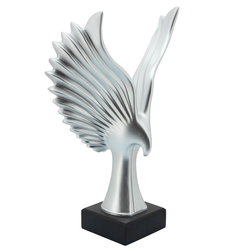 Resin 20"h Eagle Table Accent image number 0