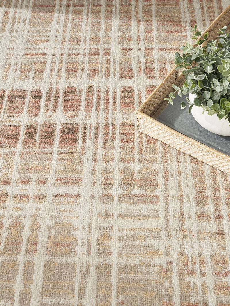 Washable Decor WSD07 Beige/Peach 7'10" x 10' Rug