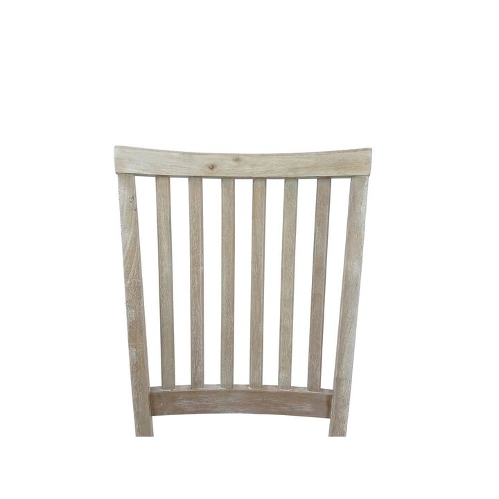Carolina Living Hudson Dining Chair - Natural Driftwood