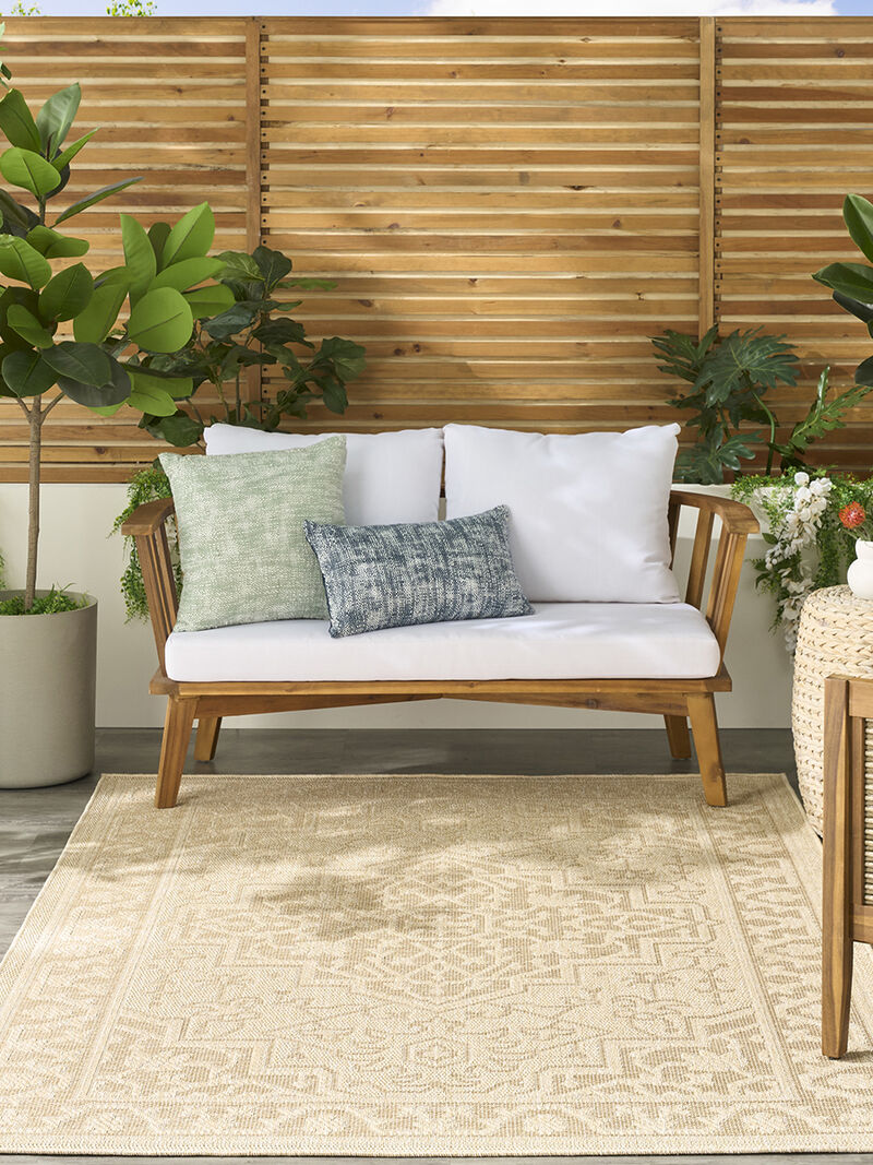 Tulum TLM05 Cream 4' x 6' Rug