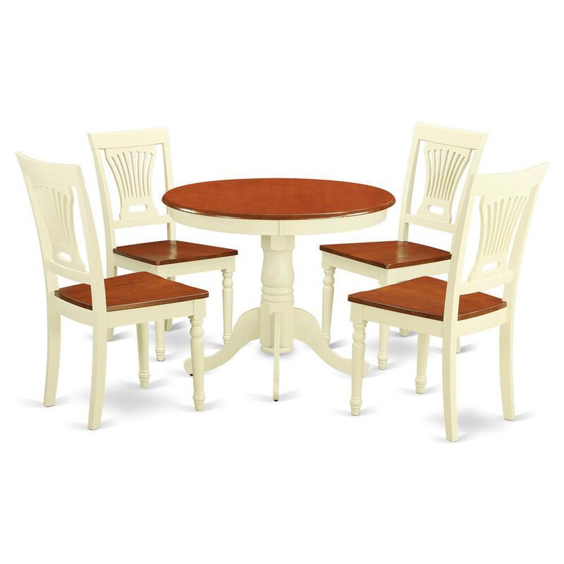 5 Pc Kitchen Table set-small Kitchen Table plus 4 Kitchen Dining Chairs