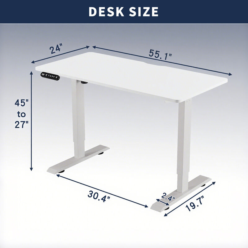 Tekerd Adjustable Desk image number 2