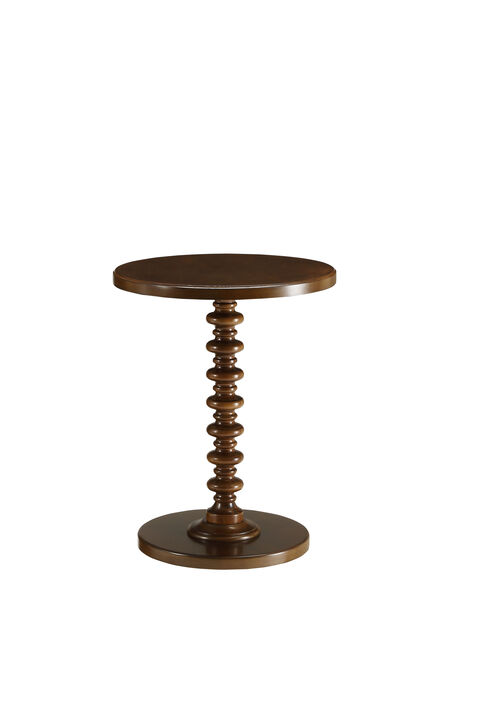 ACME Acton Accent Table, Walnut