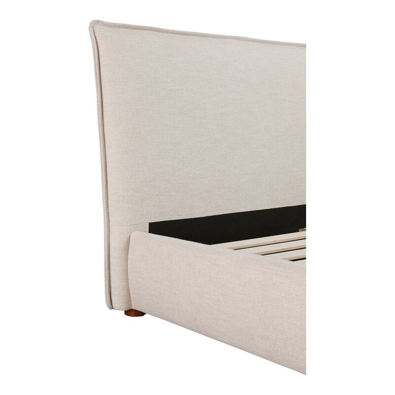 Moe's Home Collection Luzon King Bed Wheat