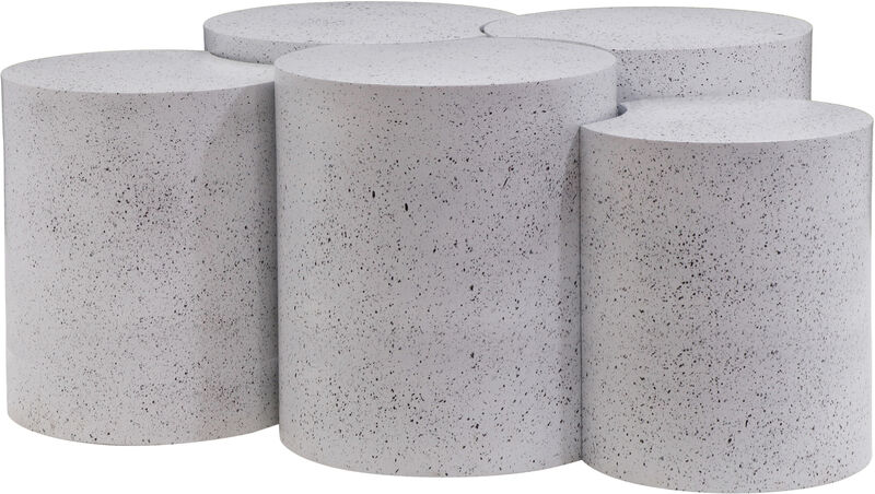 Meridian Furniture Dimple White Coffee Table image number 2