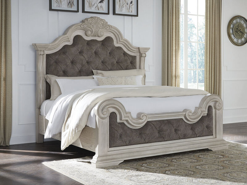 Andonhall King Upholstered Panel Bed image number 1