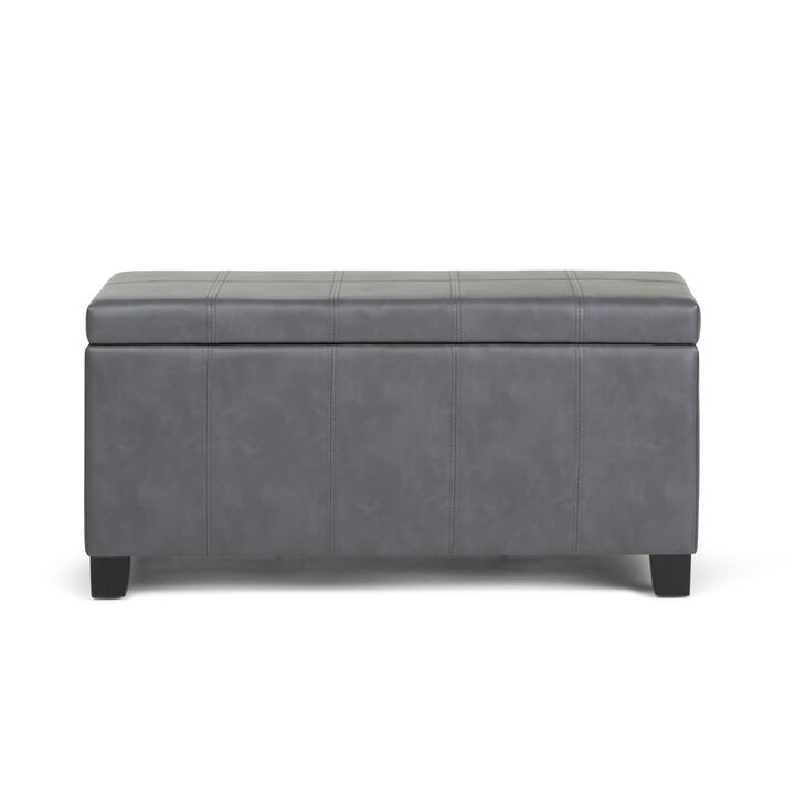 Simpli Home Dover Storage Ottoman Bench
