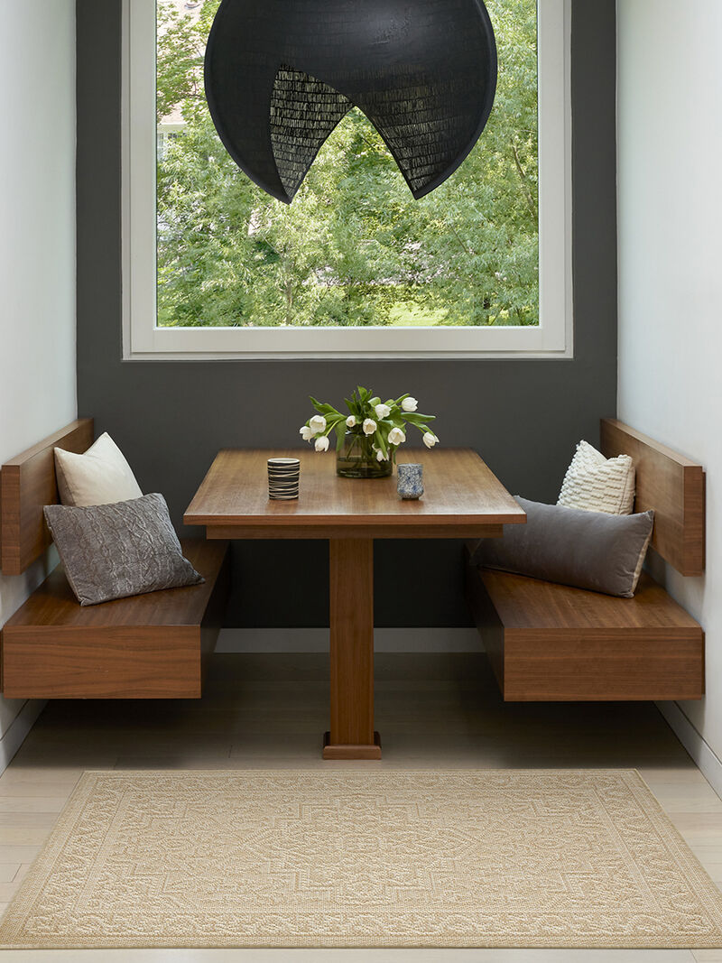 Tulum TLM05 Cream 2'2" x 10' Rug image number 7