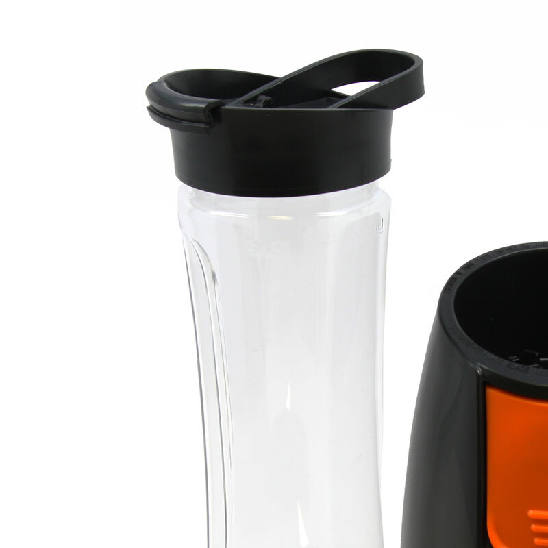 Brentwood Blend-To-Go Personal Blender in Black and Orange