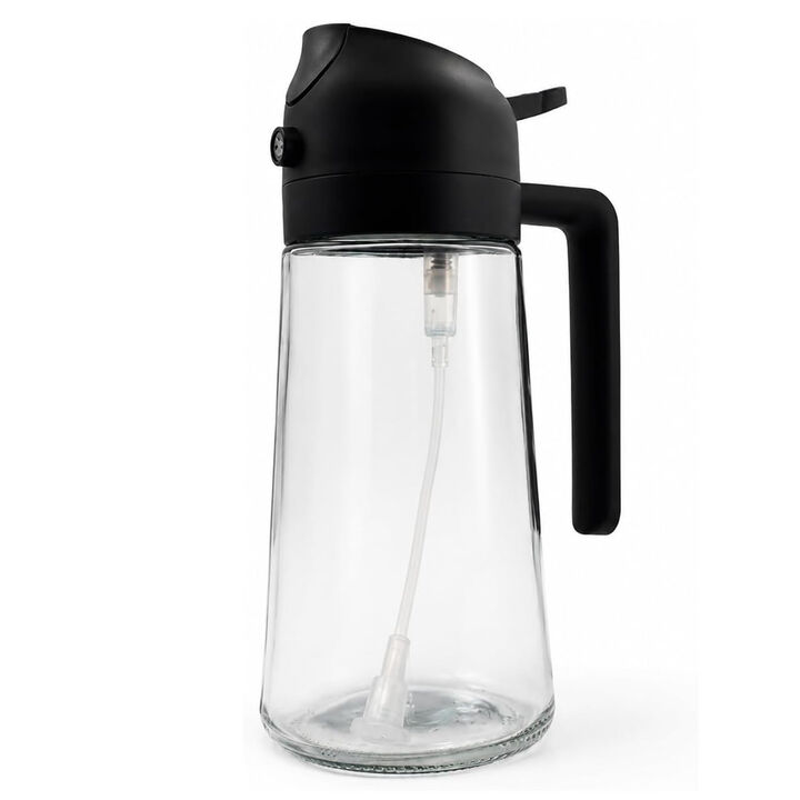 16oz Glass Olive Oil Sprayer Dispenser Bottle