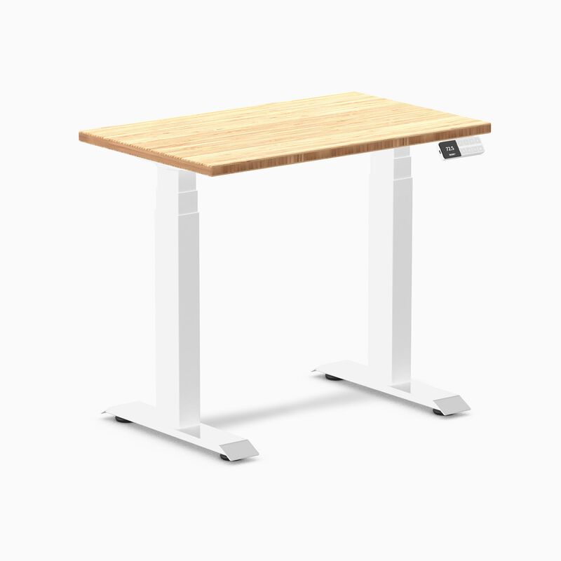 Desky Dual Mini Bamboo Sit Stand Desk image number 3