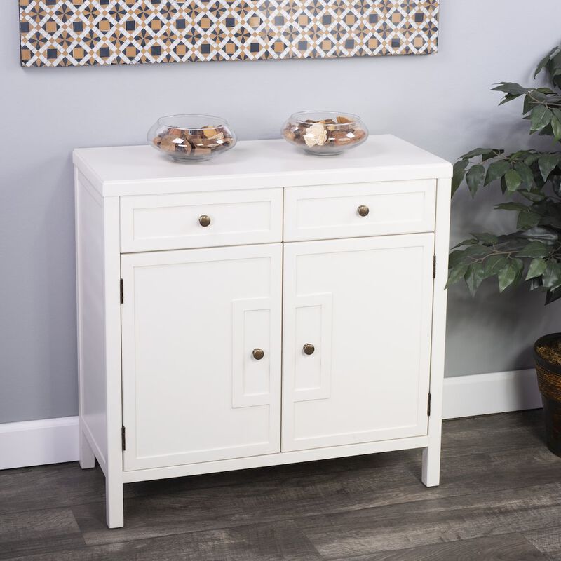 Butler Specialty Imperial Wood Accent Cabinet, White
