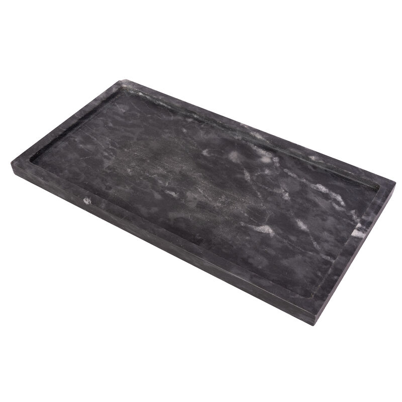 Saboga Home&trade; Rectangular Marble Tray image number 1