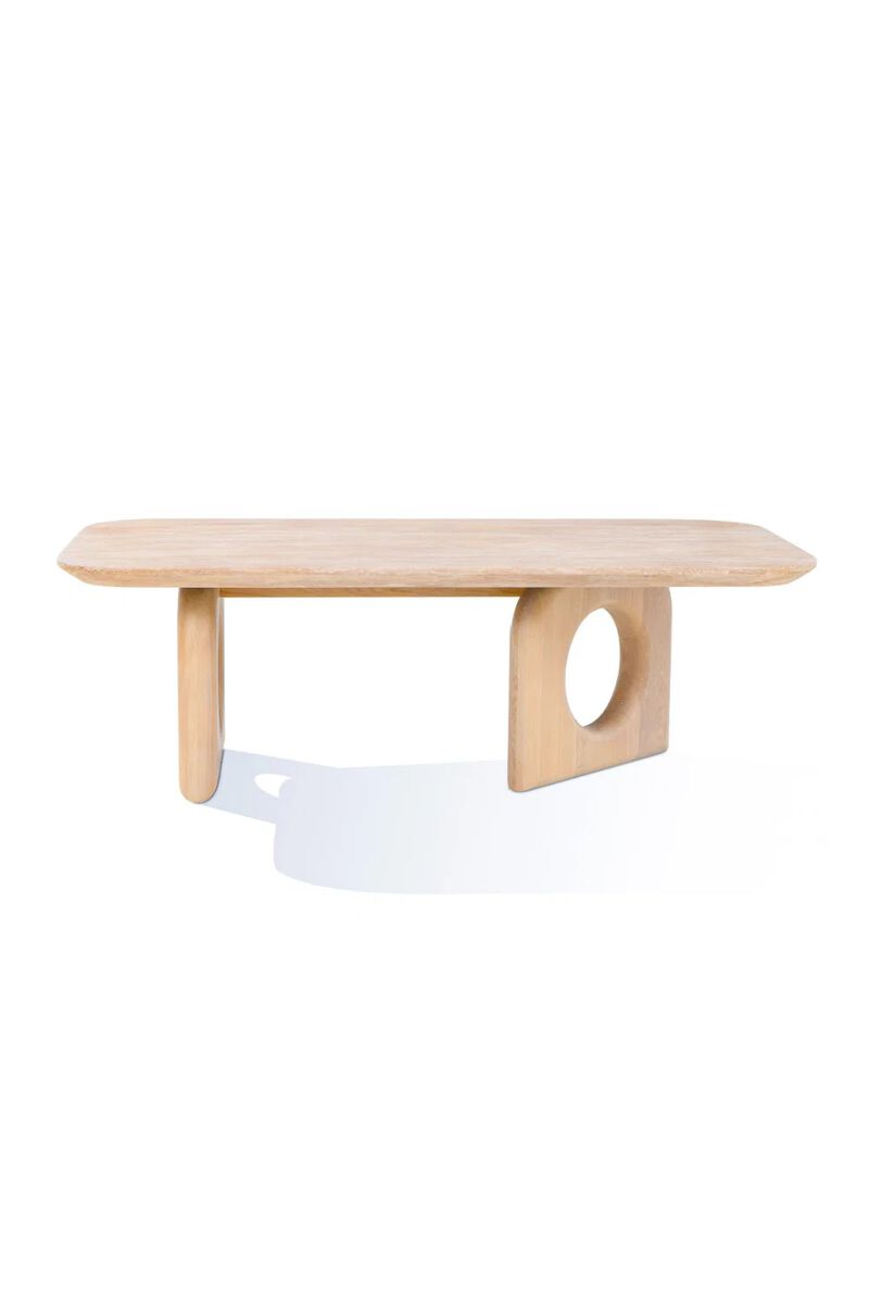 Beige Marble Coffee Table | OROA Modern Osaka image number 0