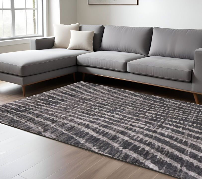 HomeRoots Abstract Area Rug