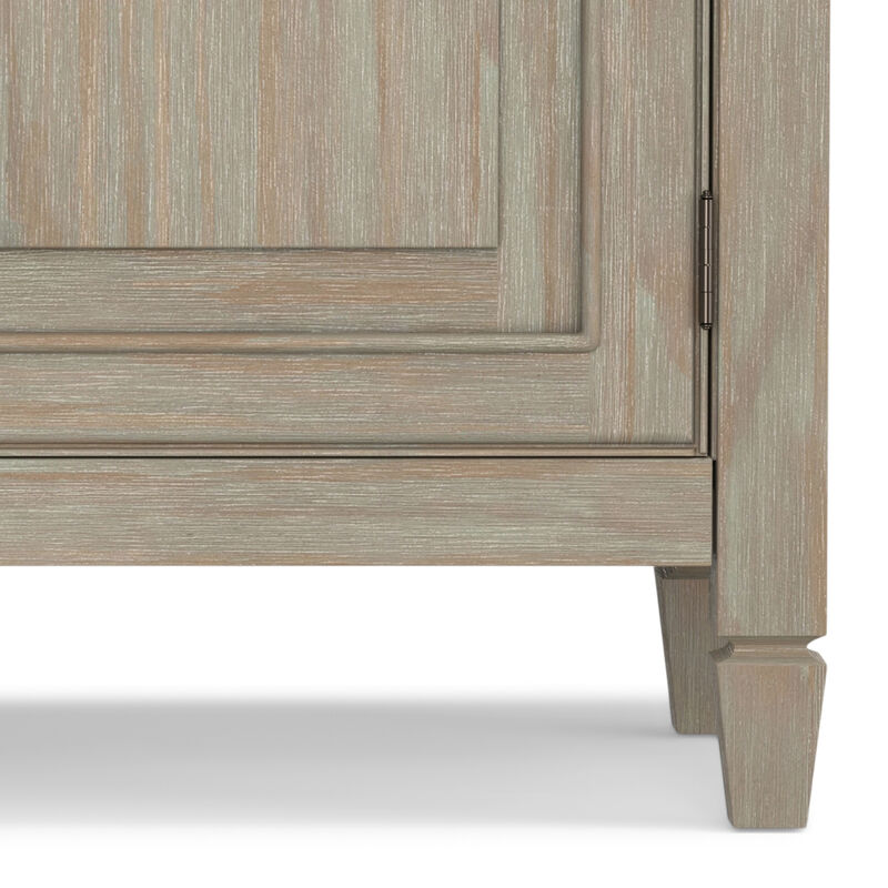 Connaught 40 inch Wide Solid Wood Traditional Entryway Storage Cabinet