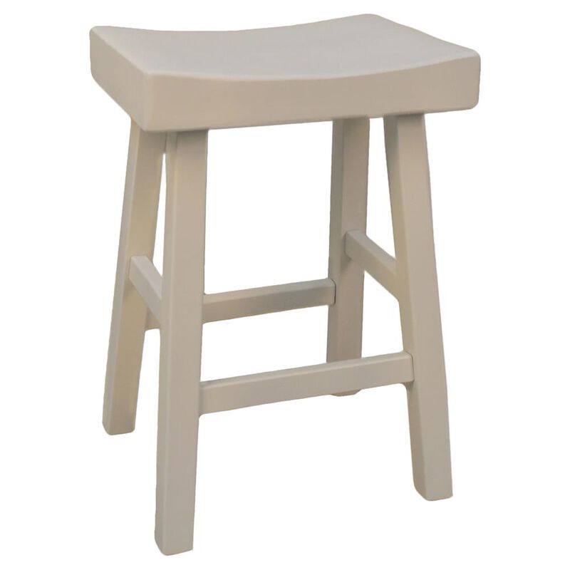 Carolina Living Colborn 25 Counter Stool - Antique White