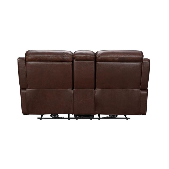 Barcalounger Sedrick Power Reclining Console Loveseat Power Head Rests