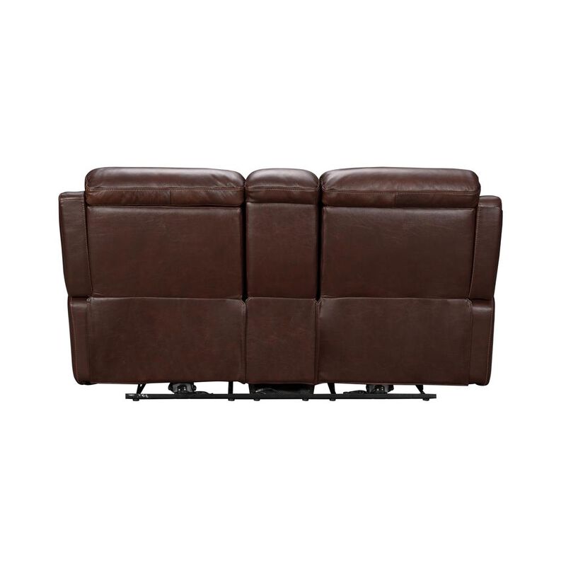 Barcalounger Sedrick Power Reclining Console Loveseat Power Head Rests