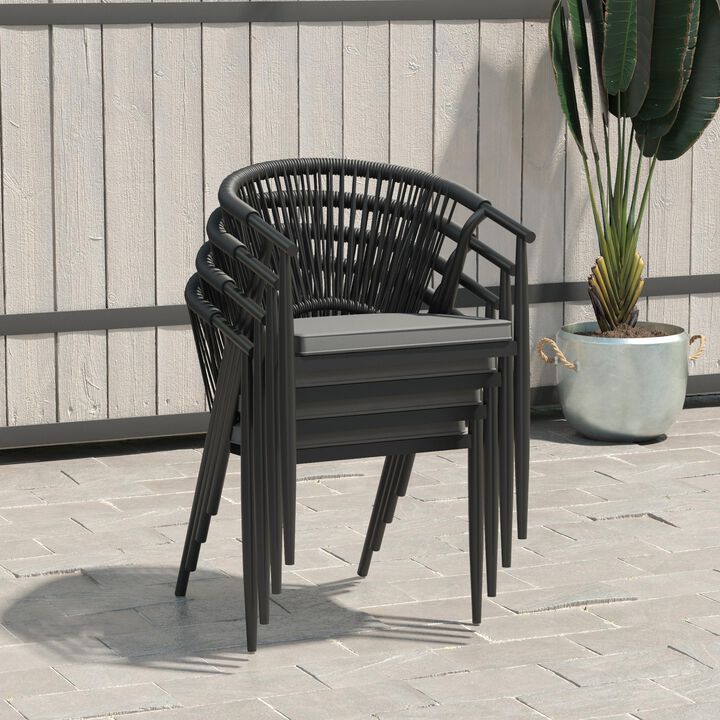Circi Collection, Stacking Dining Chair, 4-Pack