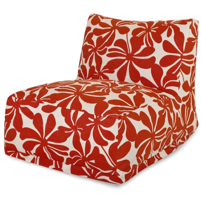 Majestic Home Goods Chair Lounger Plantation Red
