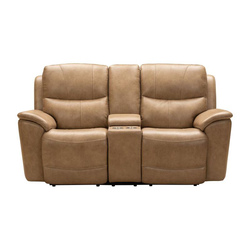 Barcalounger Kaden Power Reclining Console Loveseat w/Power Head Rests & Power Lumbar