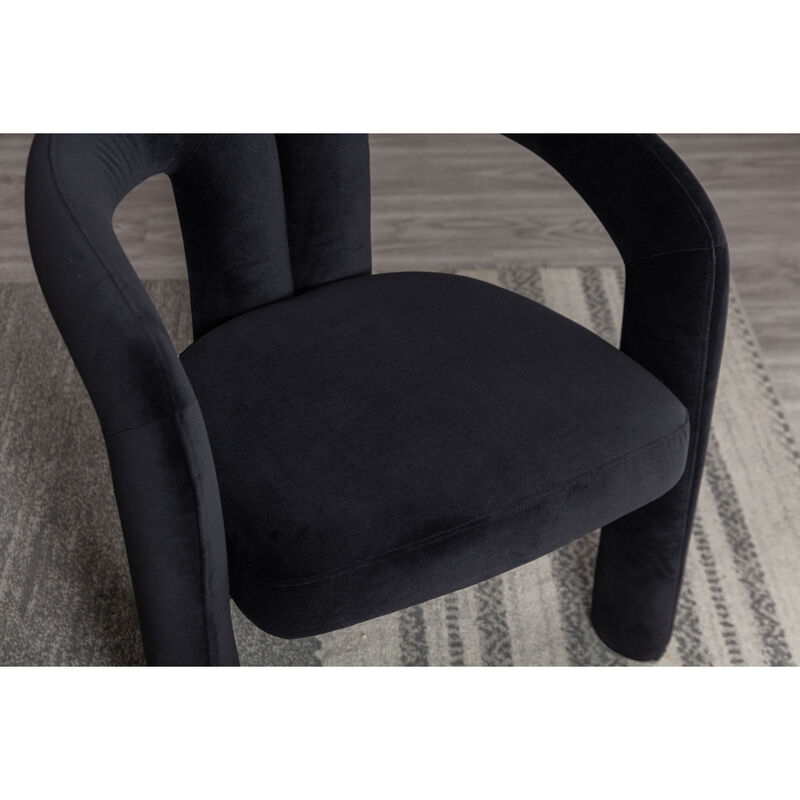 Streamdale Modern Fabric Upholstered Dining Chairs (Set of 2) image number 8