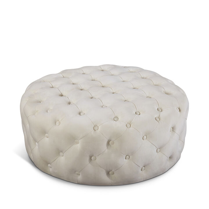 Meridian Furniture Addison Velvet Ottoman/Bench