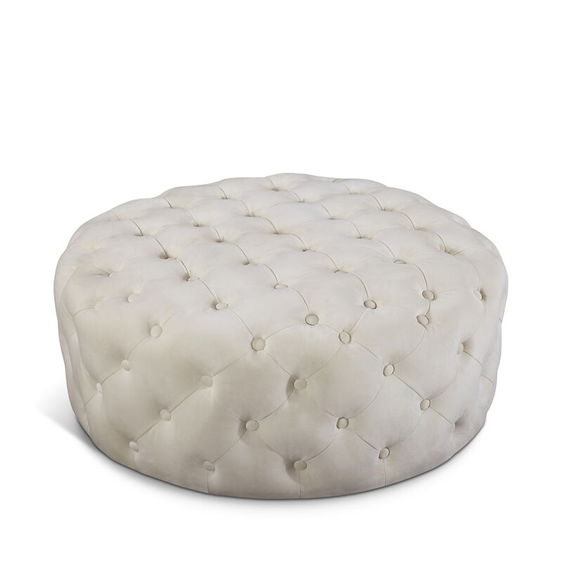 Meridian Furniture Addison Velvet Ottoman/Bench image number 0