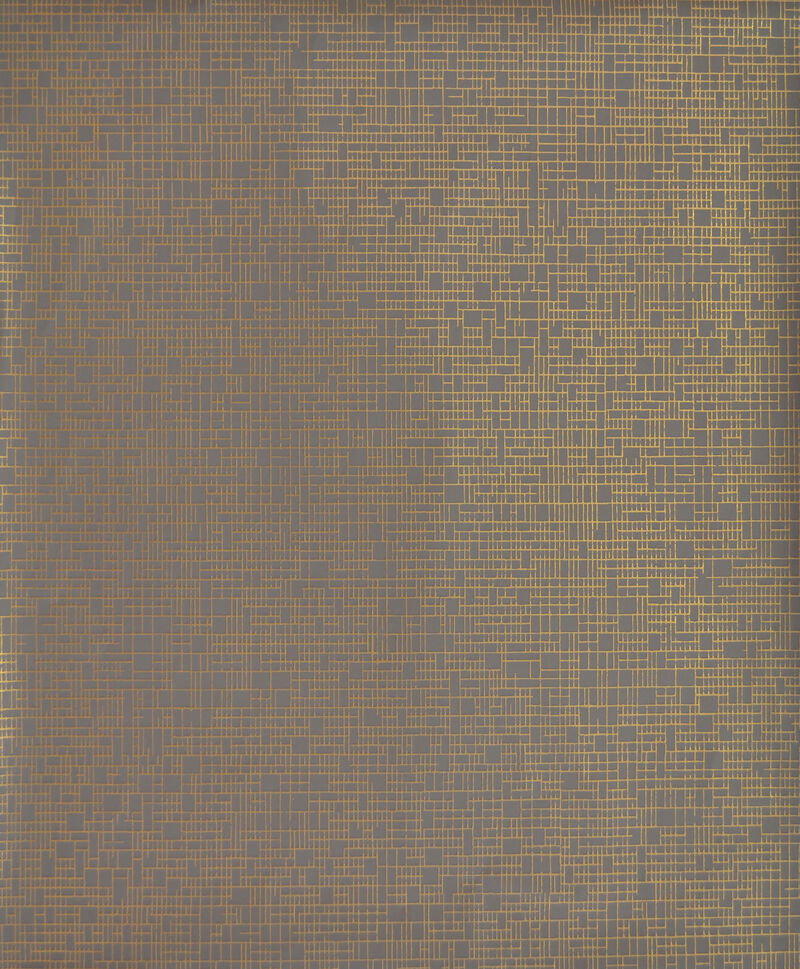 Interactive Taupe & Gold Wallpaper image number 0