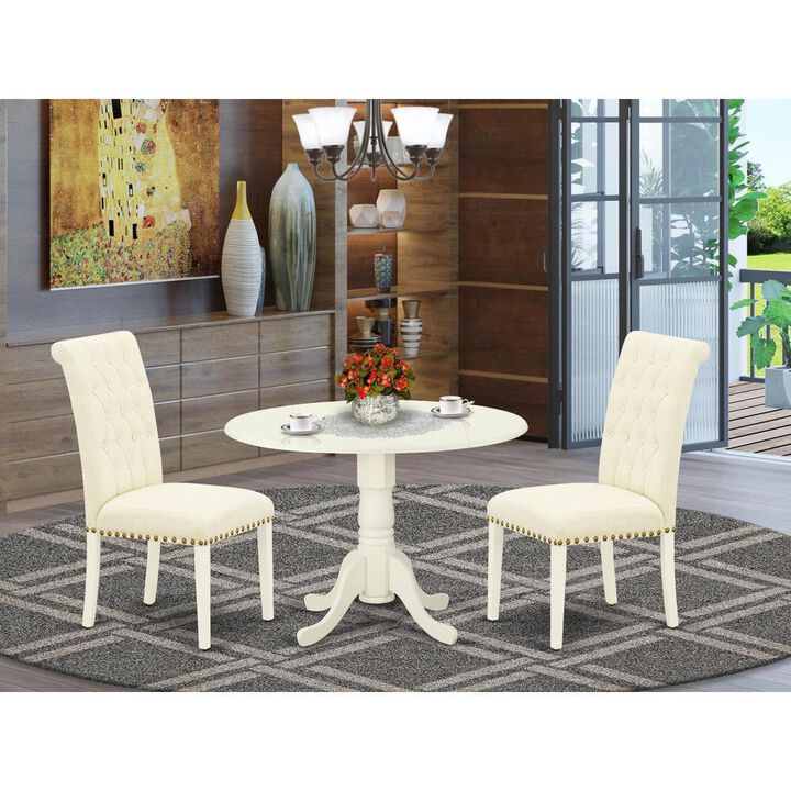 Dining Room Set Linen White