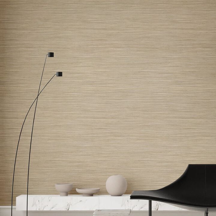 Ornamenta Plain Texture Bronze Brown Wallpaper 35974