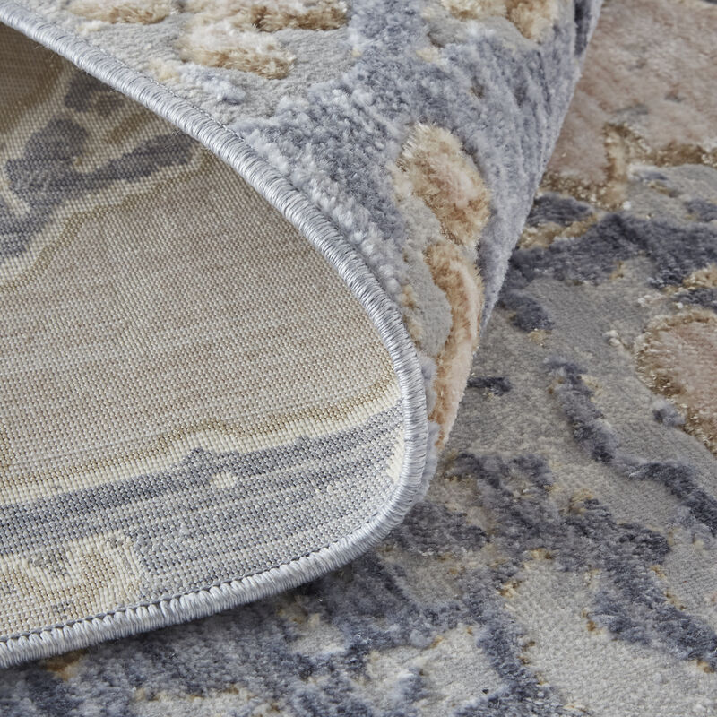 Laina 39G8F Tan/Blue 7'10" x 9'6" Rug