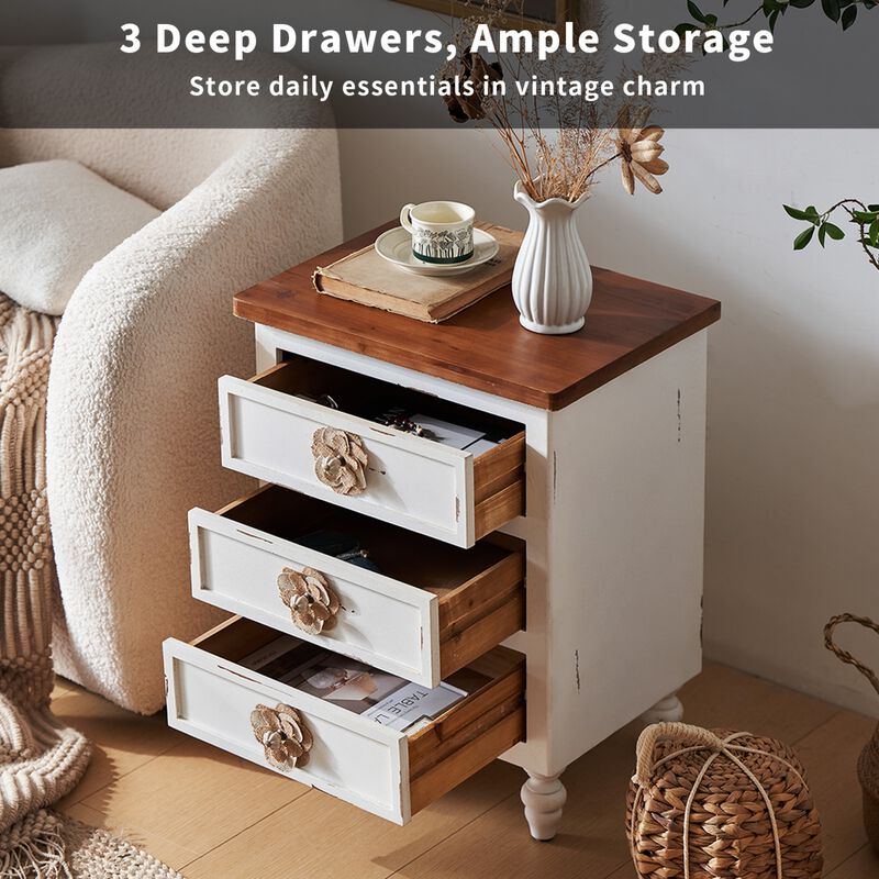 Fofswo Farmhouse End Table image number 2