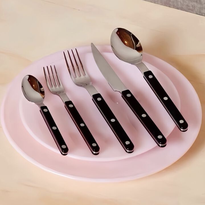Retro Nordic Flatware Set of 10