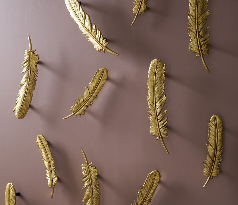 Feathers Large Wall Art Set of 2