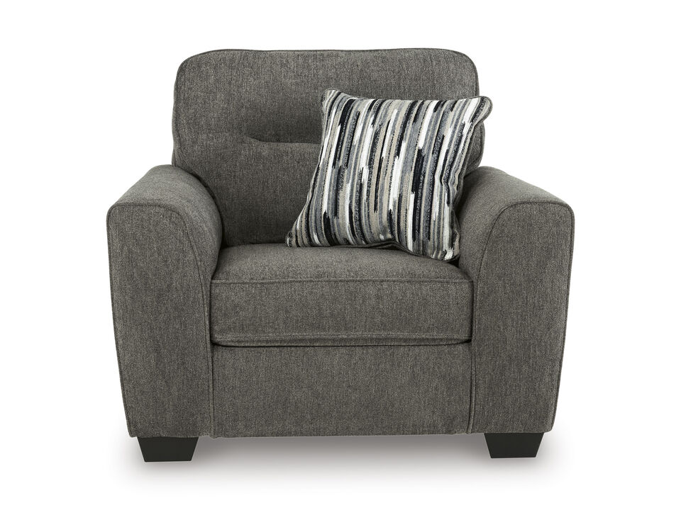 Olten Graphite Oversized Chair