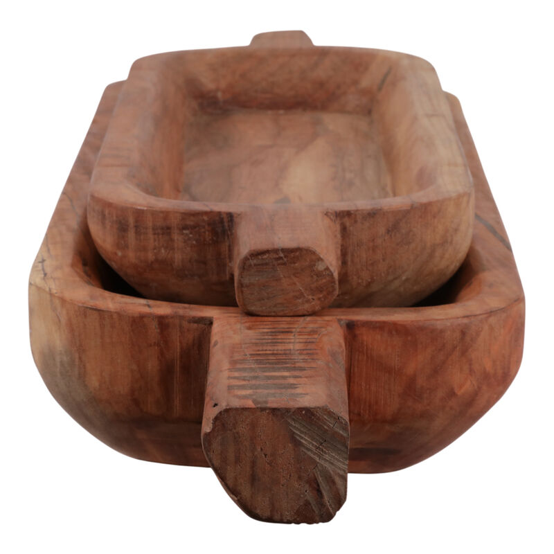 S/2 Reclaimed Wood Bowls image number 3