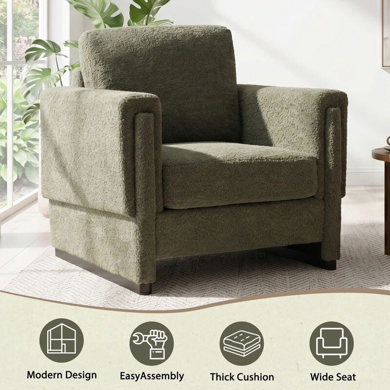 Laxrut Upholstered Accent Armchair image number 3