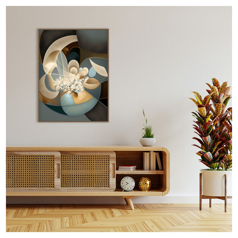 Botanical Fractals by Bella Eve Framed Canvas Wall Art image number 5