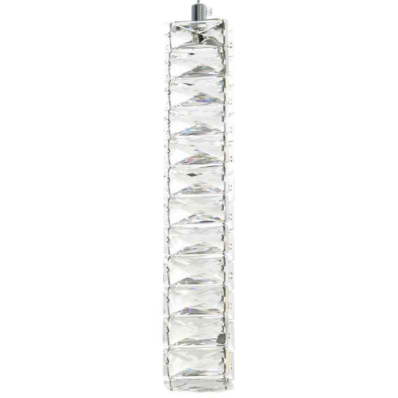 CWI Lighting Celina LED Chandelier With Chrome Finish