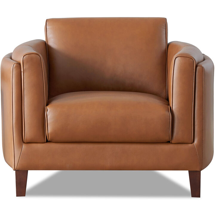 Maui Top Grain Leather Chair