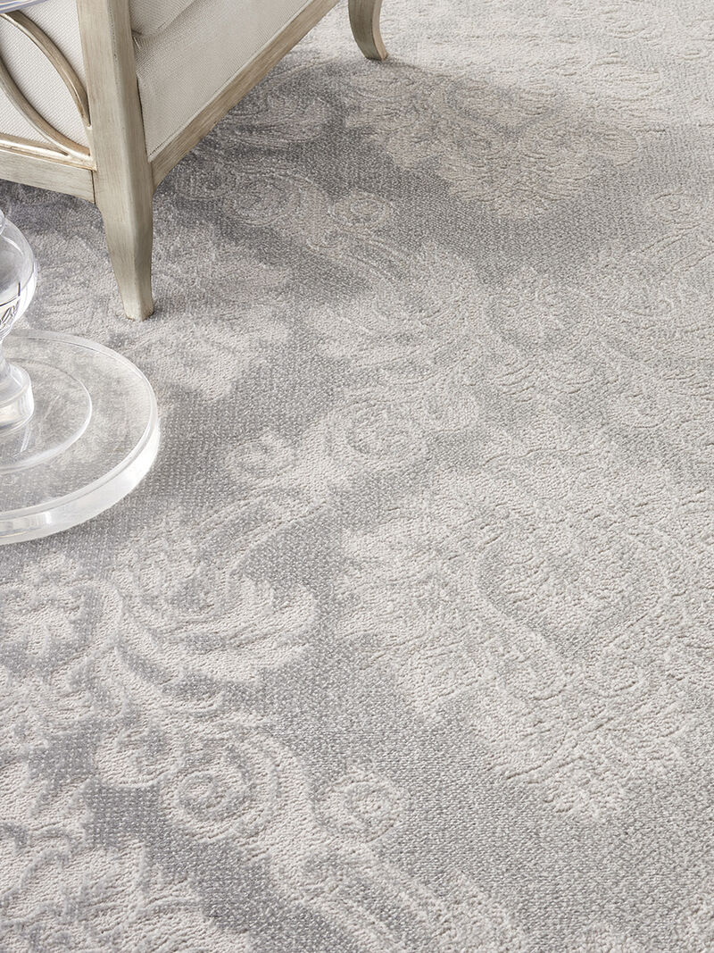 Elation ETN03 Ivory/Gray 7'10" x 9'10" Rug