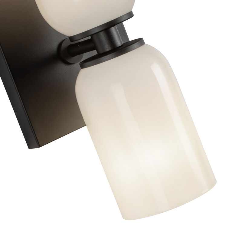 Nola 12-in 2 Lights Damp-Rated Wall Sconce image number 4